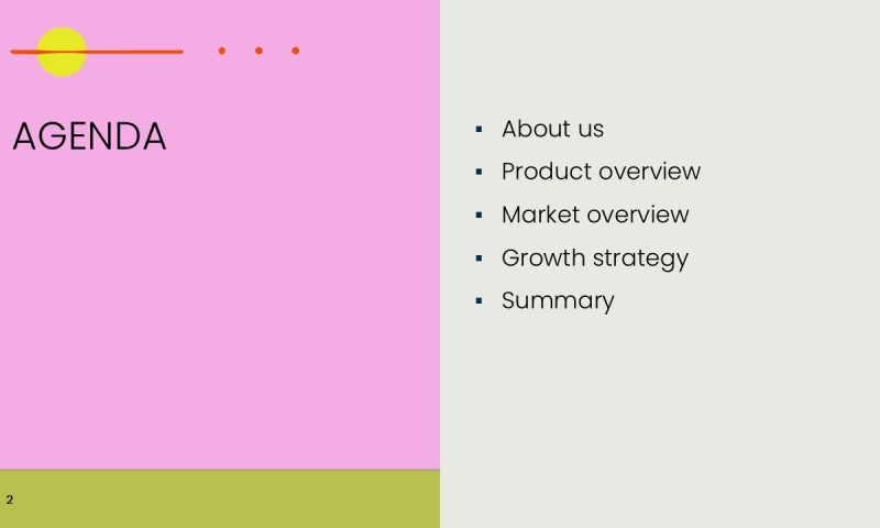 Colorful Project Deck - Slide 2