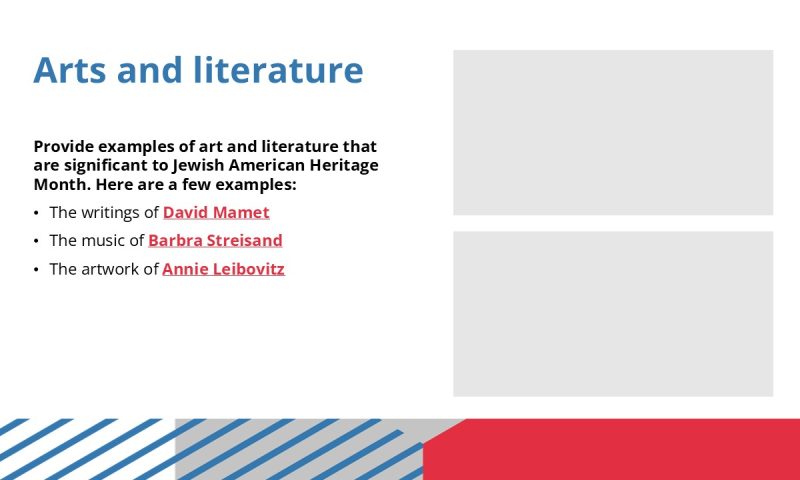 Celebrating Jewish American Contributions - Slide 7