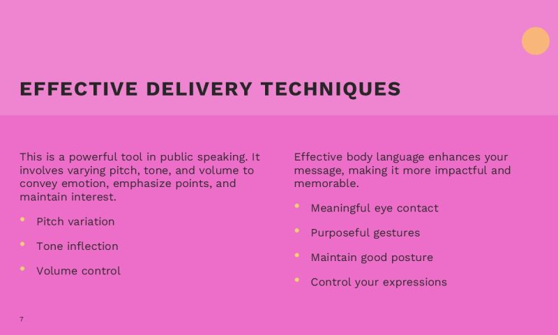 Confident Voice - Slide 7