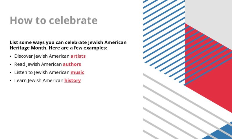 Celebrating Jewish American Contributions - Slide 8